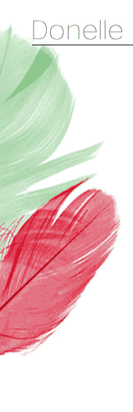 Feather logo image for Donelle Design